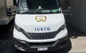 So sieht der JEWE-Transporter neu von vorne aus