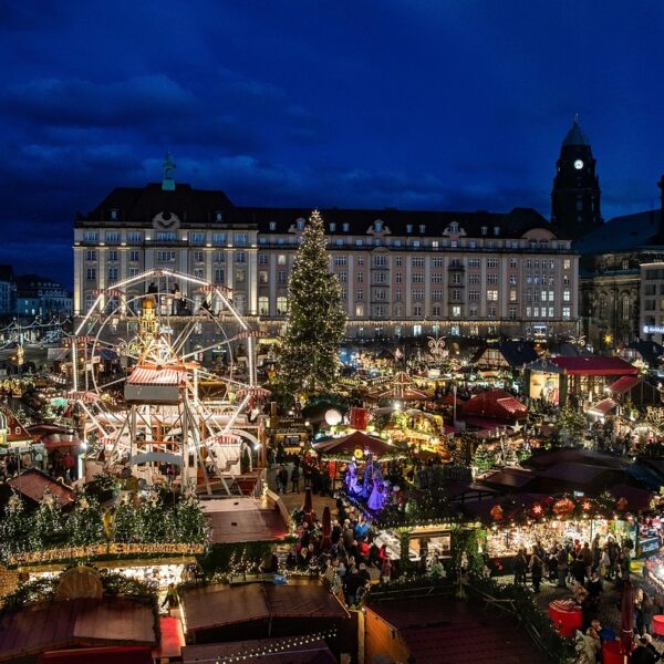 Weihnachtsmarkt Dresden – Bild von pixabay.com (sontung57)