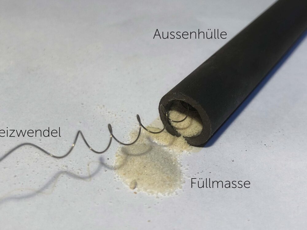 Infrarotstrahler Magnesiumoxyd