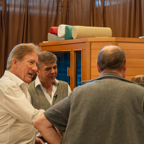 «JENNY & WEBER» an der Bauen+Wohnen 2025: reges Interesse an den «JENNY & WEBER»-Infrarotkabinen